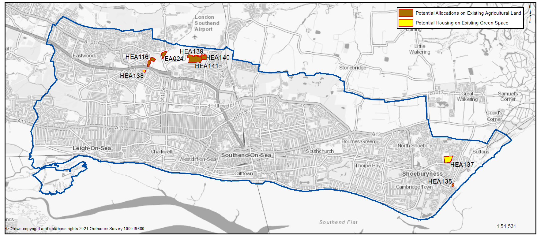 2.6 Protecting and Enhancing Green Space and the Coastline | Southend ...